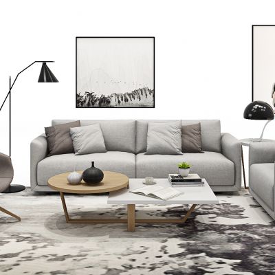 北欧沙发组合