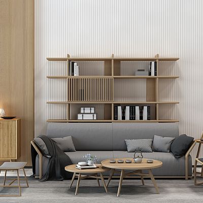 新中式沙发组合