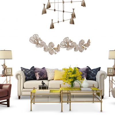 欧式沙发茶几组合