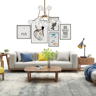 北欧沙发组合