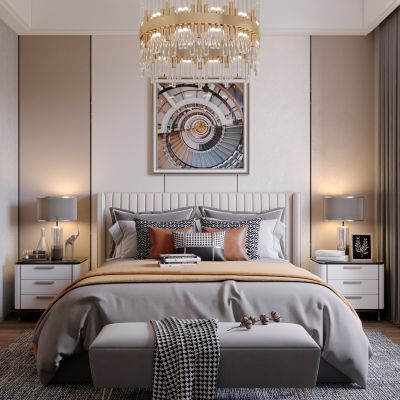 现代卧室