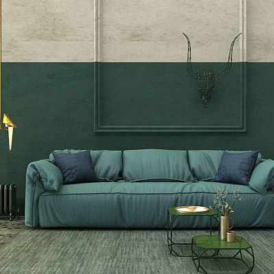 北欧现代沙发茶几组合