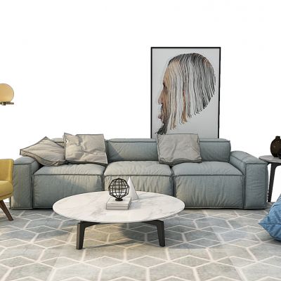 现代沙发茶几懒人沙发