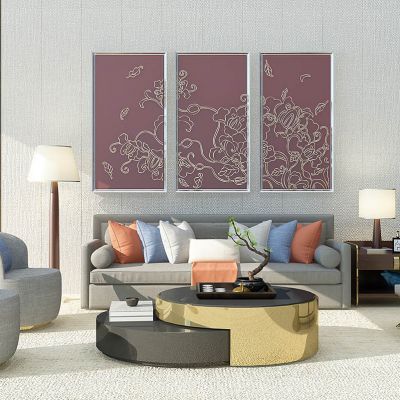 新中式现代沙发休闲椅