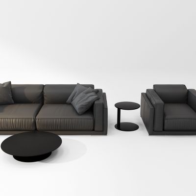 现代办公室沙发