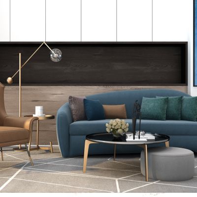 现代轻奢沙发休闲椅子组合