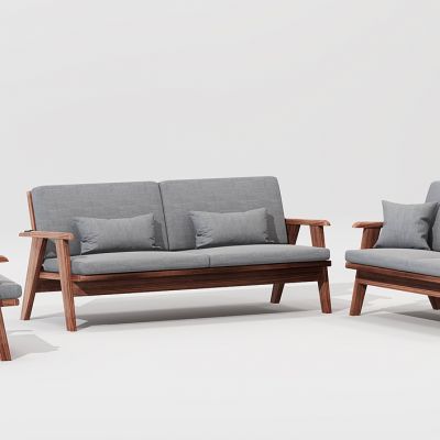 北欧休闲沙发椅子组合