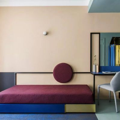 意大利休闲沙发写字台