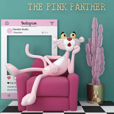 卡通猫儿童房仙人掌玩具休闲沙发摆件