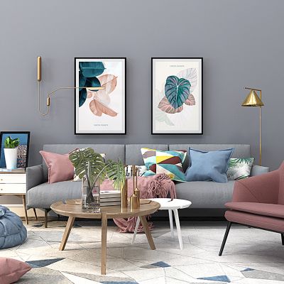 北欧客厅沙发茶几懒人沙发休闲椅挂件