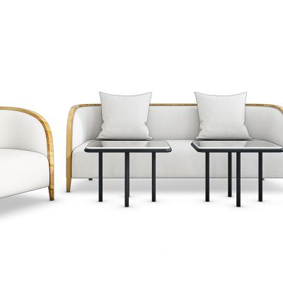 新中式沙发组合