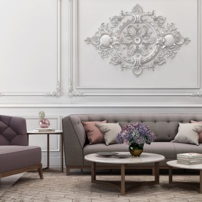 简欧式沙发茶几