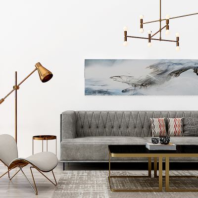 现代沙发茶几落地灯躺椅