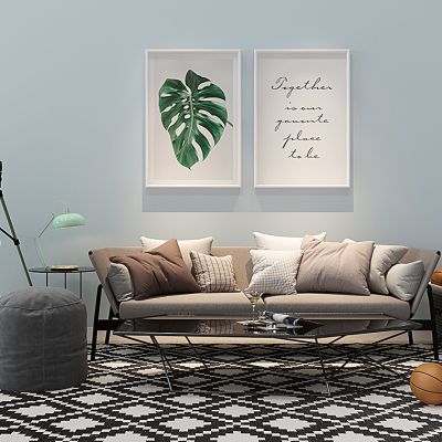 北欧沙发收纳筐足球篮球相机架