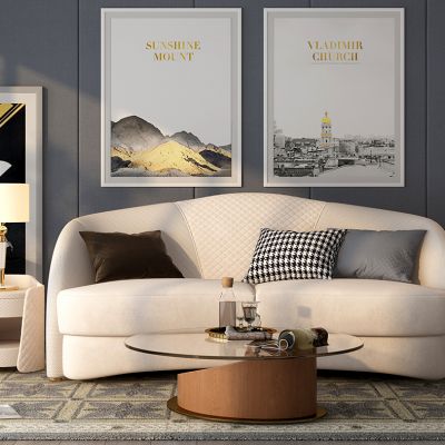 现代宾利客厅沙发茶几边柜床头柜组合