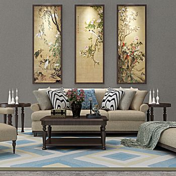 欧式美式沙发茶几椅子中式挂画