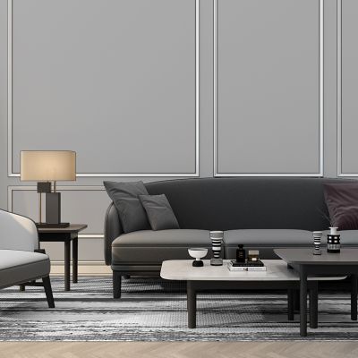 北欧沙发茶几组合