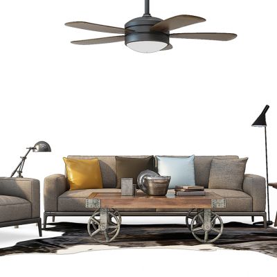 现代沙发工业轮子茶几