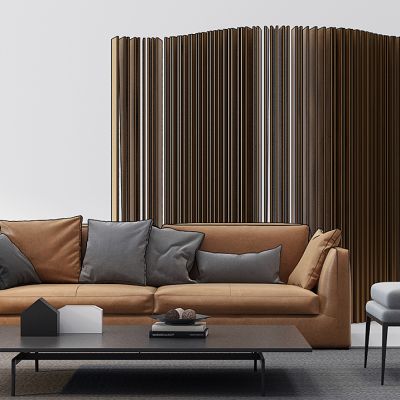 现代沙发茶几组合