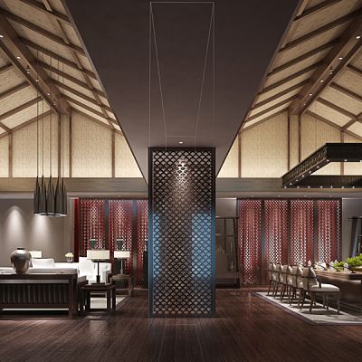 中式总经理办公室