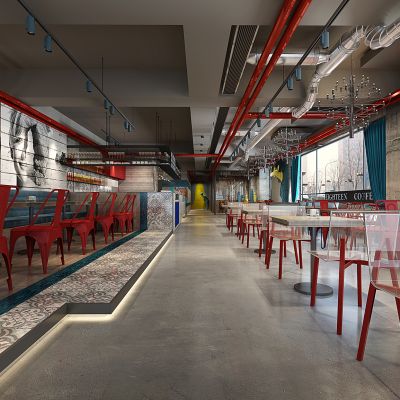 工业风咖啡厅