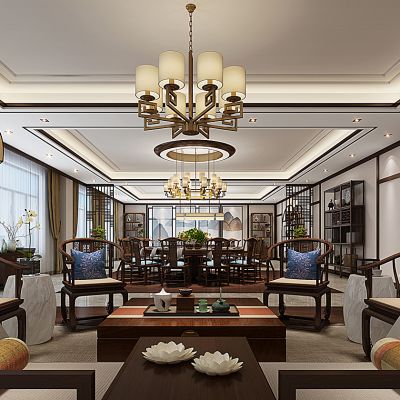 现代中式餐厅