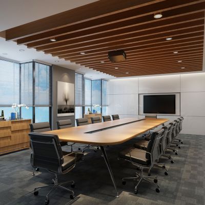 现代大会议室