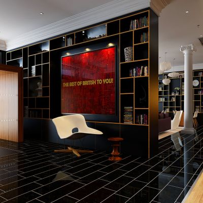 商场欧式新古典书吧书店咖啡厅甜品店