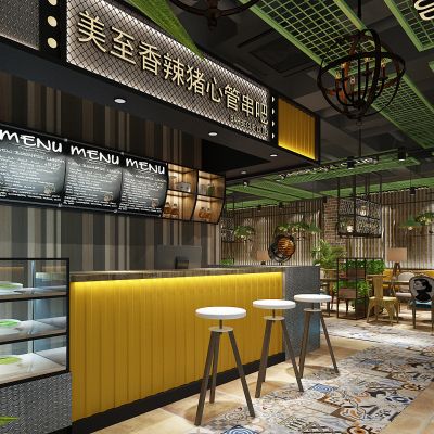 工业风混搭餐厅