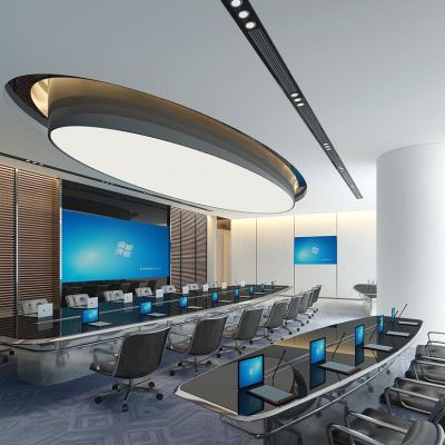 现代视频会议室