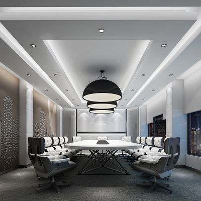 现代风格会议室