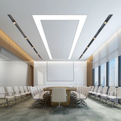 现代风格大会议室