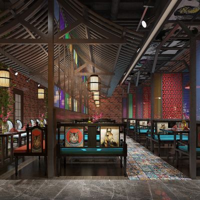 新中式混搭餐厅