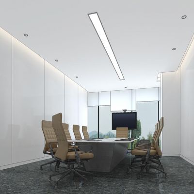 现代简约会议室