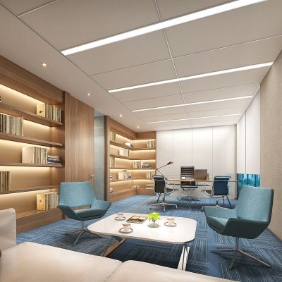 现代风格经理办公室