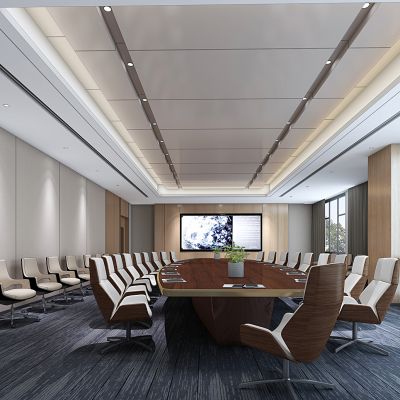 现代风格会议室