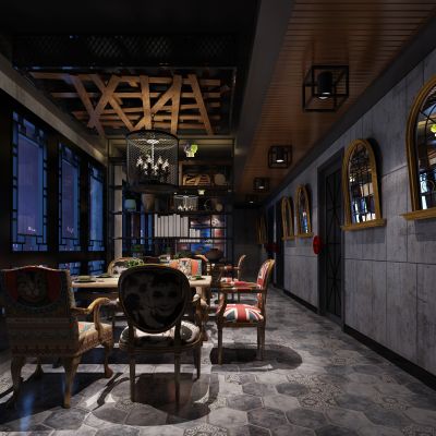 新中式主题餐厅