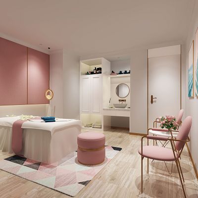 现代女士美容养生spa会所