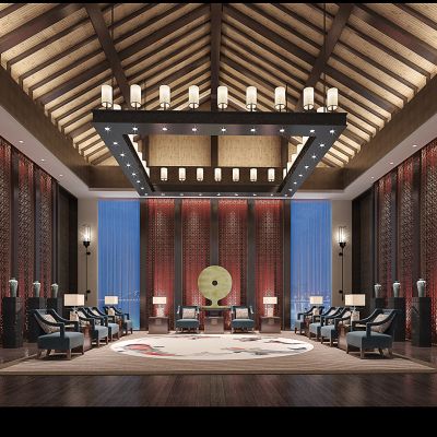 中式贵宾接待室