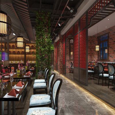 新中式混搭餐厅