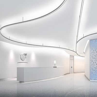 现代风格接待前厅