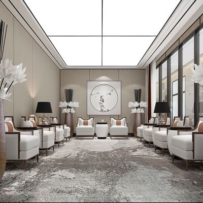 新中式风格会客厅