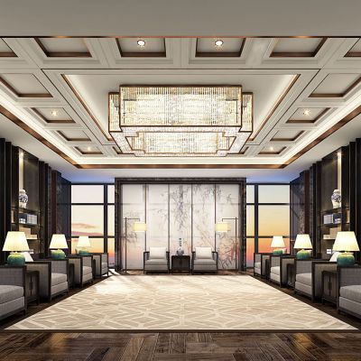 新中式贵宾接待室