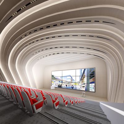 现代风格报告厅