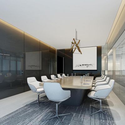 现代办公会议室