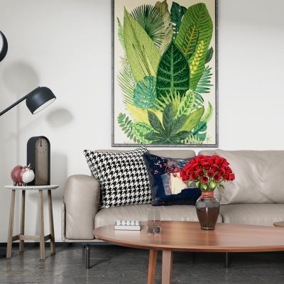 现代沙发茶几组合