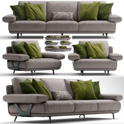 现代沙发组合