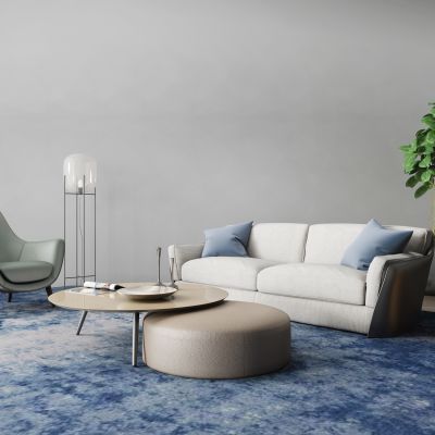 后现代沙发茶几组合