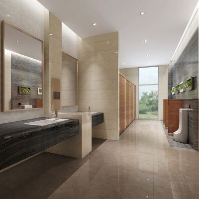 公共卫生间小便斗