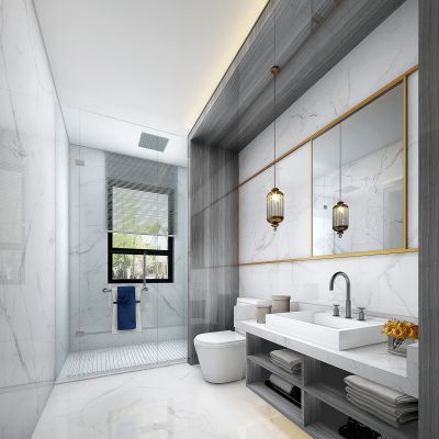 中式{国色）卫生间